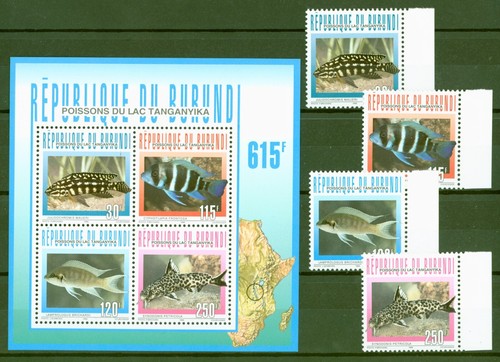 Burundi 1996 fische - 1996,
