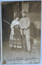 orig. Photo postcard around