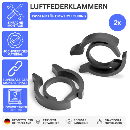 Luftfeder klammer passend für - luftfeder,
