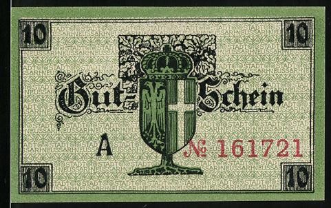 Notgeld neuss 1919 - 1919,, 10
