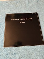 Original Vinyl 2 LP Emerson Lake And Palmer Works One FOC In Sehr Gutem Zustand