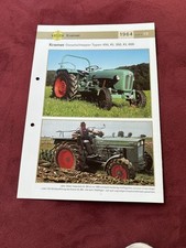 Kramer Traktor Dieselschlepper