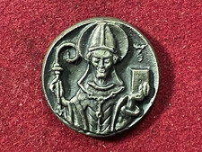 Münster/Westfalen, Wallfahrtsmedaille, Bild des Heiligen Luidger