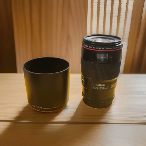 Canon macro lens - lens, 100mm