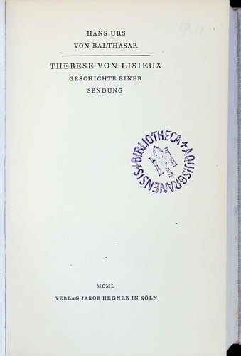 Therese von lisieux - therese,