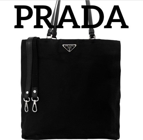 Ddp prada schwarz - schwarz, nylon