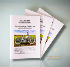 Zweitakt Motor Tuning Anleitung für  Mopeds Mofa Beispiel NSU Quickly ⭐️⭐️⭐️⭐️⭐️