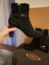 Tods damen stiefelette - stiefelette, schwarz