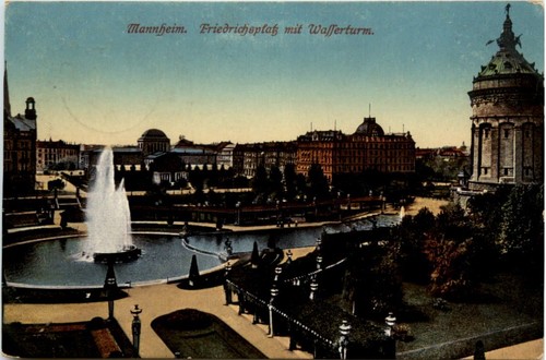 Mannheim friedrichsplatz mit - friedrichsplatz,