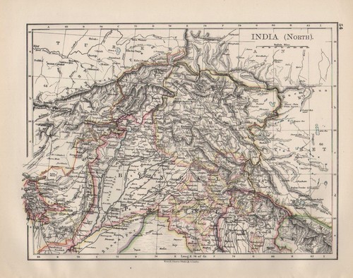 1899 viktorianisch landkarte - viktorianisch, ~