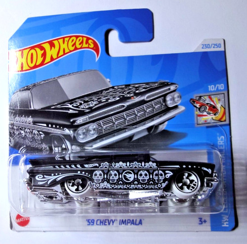 Hot wheels 59 chevy impala - hot, '59