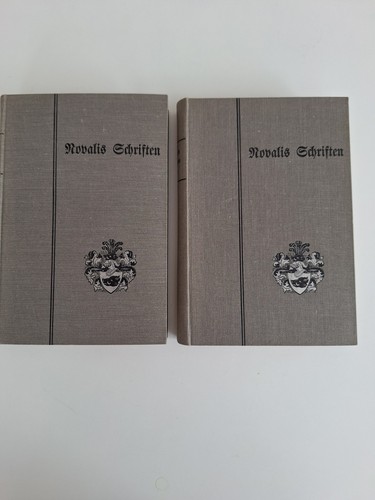 Novalis schriften zwei bände - schriften,