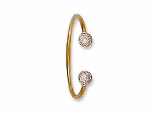 Gelbgold baby armreif torque - gelbgold,