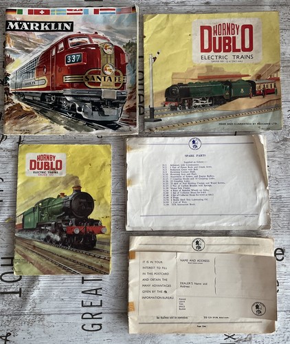 Vintage train railway - x5,