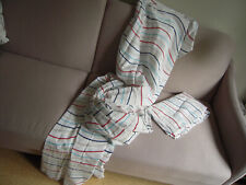 Schlaufenschals IKEA weiß bunt gestreift