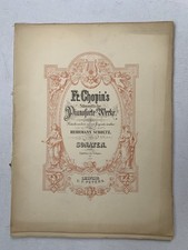 Noten . Chopin. Pianoforte-Werke. Sonaten.