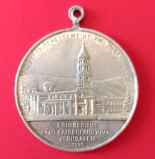 Deutsches Reich, Alu-Med. Jerusalem-Reise des Kaisers Wilhelm II. 1898