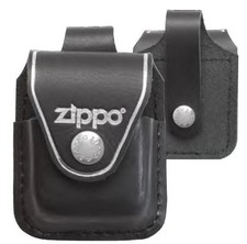 Zippo Ledertasche Schwarz
