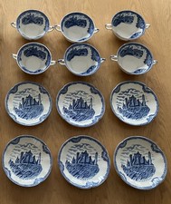 6 x Suppentasse mit Teller -