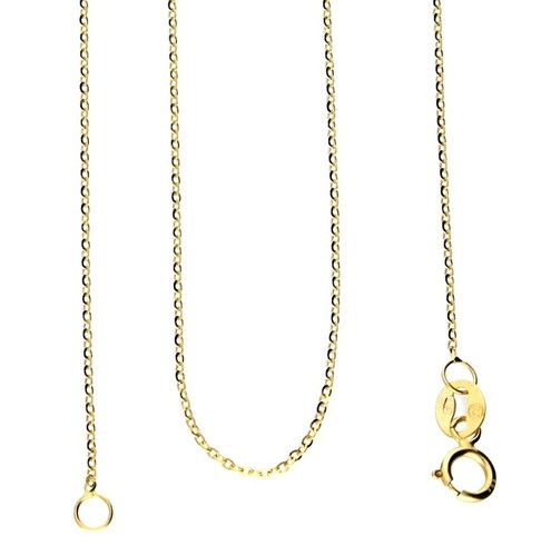 Feine 585 gold ankerkette - feine,