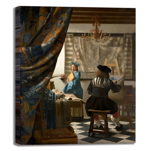 Vermeer allegorie der malerei - der,