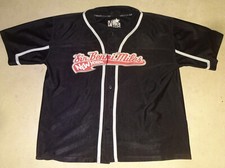 Vintage 1990`s SIR BENNI MILES Trikot schwarz dezenter Glanz XXL Guter Zustand