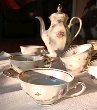 WINTERLING RÖSLAU BAVARIA CA.1950  KOMPLETT FÜR 12 PERSONEN♥️ WIE NEU ZEITLOS ♥️