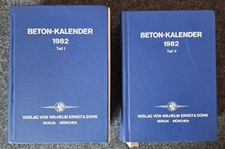 Beton-Kalender 1982, Teil 1