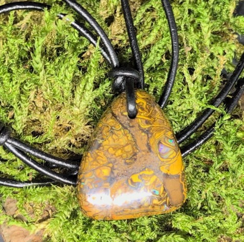 Koroit boulder opal halskette - koroit,