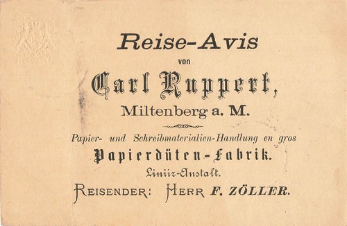 166110 reise avis - reise-avis, miltenberg