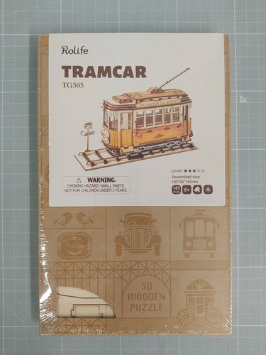 Rolife tram tg505 holzbausatz - tram,