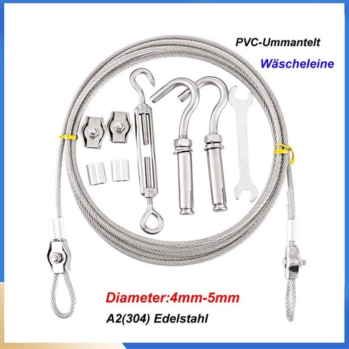 4mm 5mm drahtseil - drahtseil, edelstahl