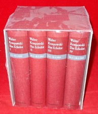 Walter Kempowski - Das Echolot 4 Bände im Schuber Neu und OVP selten