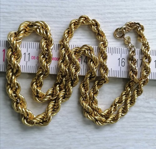 Gold kette kordelkette - gold,