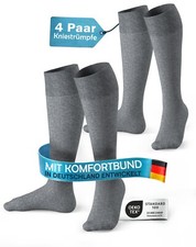 4 Paar Kniestrümpfe Damen &
