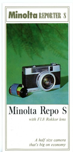 Prospekt minolta reporter - minolta, s