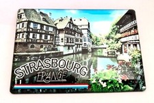 STRASSBURG  SOUVENIR- STRASSBURG KÜHLSCHRANKMAGNET- FRIDGE MAGNET -051101