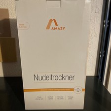 Nudeltrockner & Pastatrockner in schwarz- Nudelständer mit 14 Sprossen -