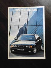 BMW 5er E34 Prospekt 1989