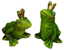 2 schöne Deko Frösche aus