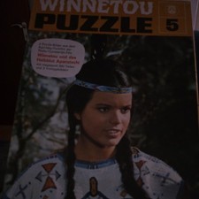 Winnetou Puzzle 5 - 3x120 Teile - F.X. Schmid - Vollständig inkl. Vorlagenbilder