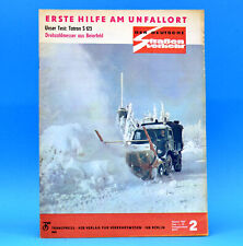 Der Deutsche Straßenverkehr 2 1969 DDR Tatran S 125 Formel 1 Audi 100 Winter 22