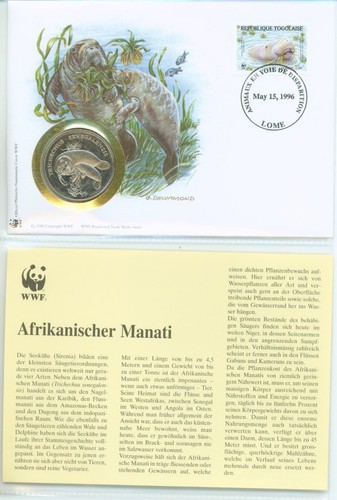 Wwf numisbrief afrikanischer - wwf,