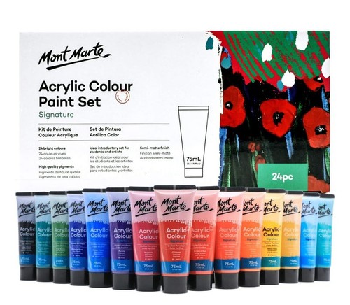 Acrylfarben set 24 - set,