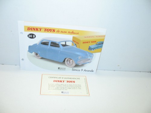 Stecker certif dinky toys - dinky,