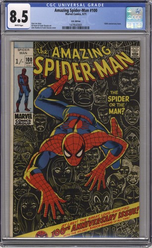 Amazing spider man 100 cgc - amazing,