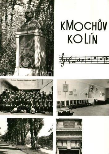 Kolin kmochuv denkmal bueste - kmochuv,