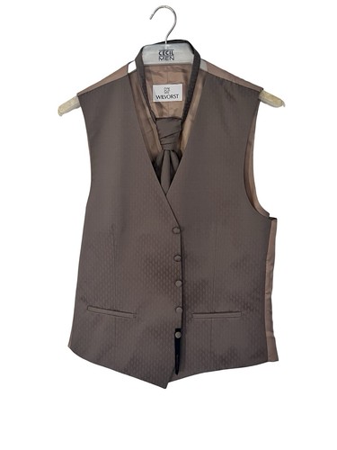 Weste plastron krawatte tuch - plastron,