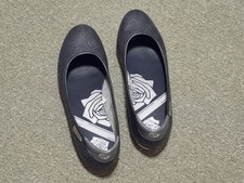 Dockers Damen Ballerinas Gr. 40 Blau Grau