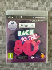 ps3 SINGSTAR Back To The 80s